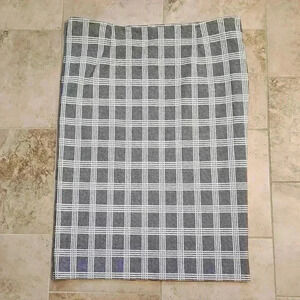 Lord and Taylor Woman Plaid Pencil Skirt